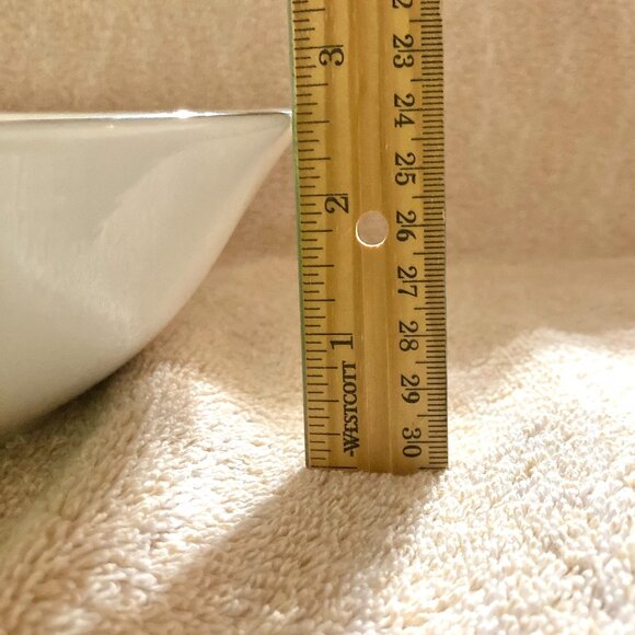 1980s Crown Ming Jian Shiang "Royal Palm” Fine China 9” Round Serving Bowl Vtg - Picture 4 of 6